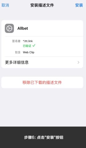 苹果设备战术画板与骨骼动捕套件信任安装示意图6