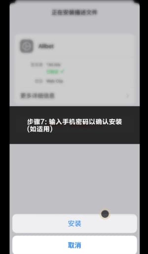 苹果设备战术画板与骨骼动捕套件信任安装示意图7