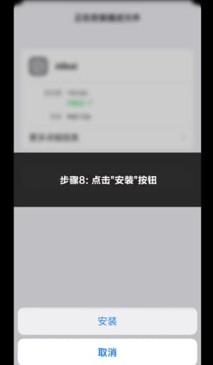 苹果设备战术画板与骨骼动捕套件信任安装示意图8